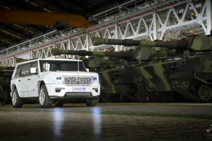 Fitur Mobil Maung Garuda Bikinan PT Pindad