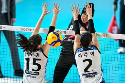 Hasil Liga Voli Korea: Megawati Hebat Score, Red Sparks Bantai IBK 3-0